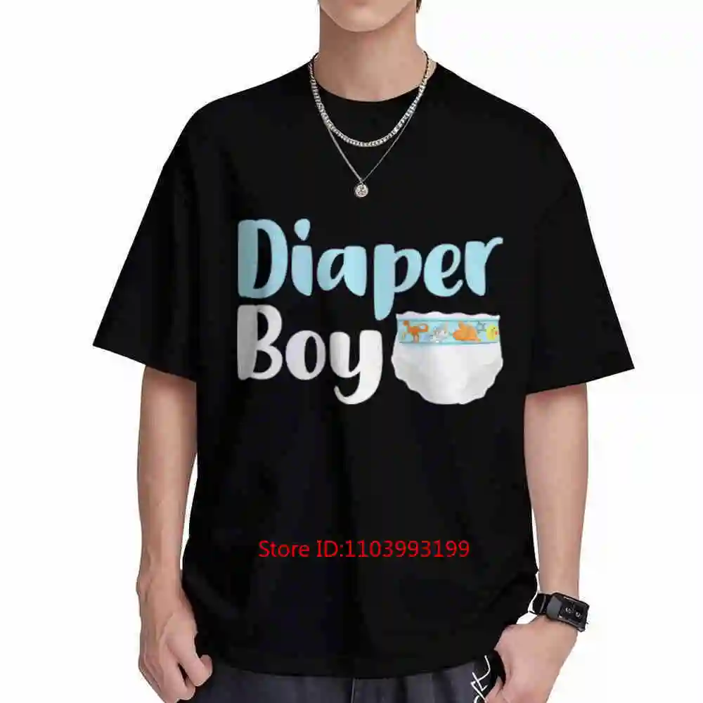 Diaper Boy Short Sleeve Tee 100% Cotton T-Shirt
