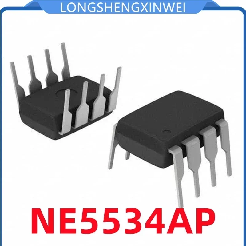 1PCS New Original NE5534AP NE5534 Low Noise One-way Audio Operational Amplifier IC DIP-8