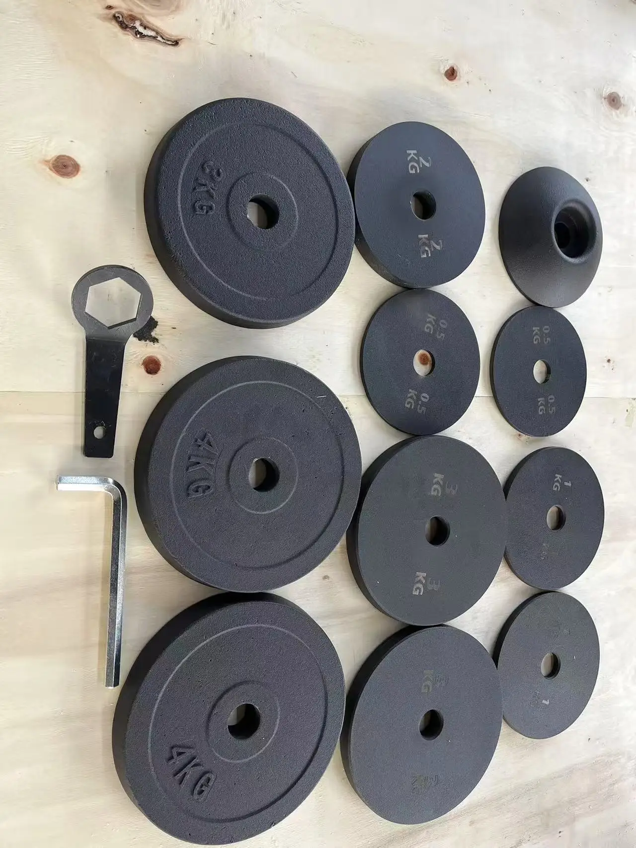 Hot Sale Powder Coated Adjustable Kettlebell Fitness Equipment for Gym Use 32KG 40kg Adjustable Cast Steel Kettlebell