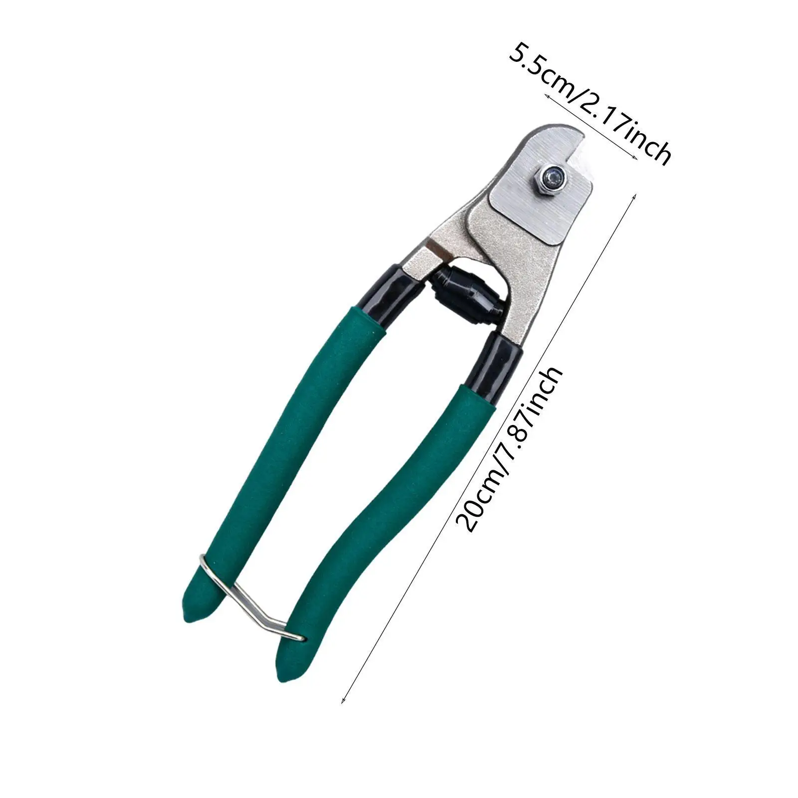 Cable Cutter Wire Multifunction Heavy Duty Metal with Anti Slip Handle for Clothes Line Railing DIY Projects Spring Electrical