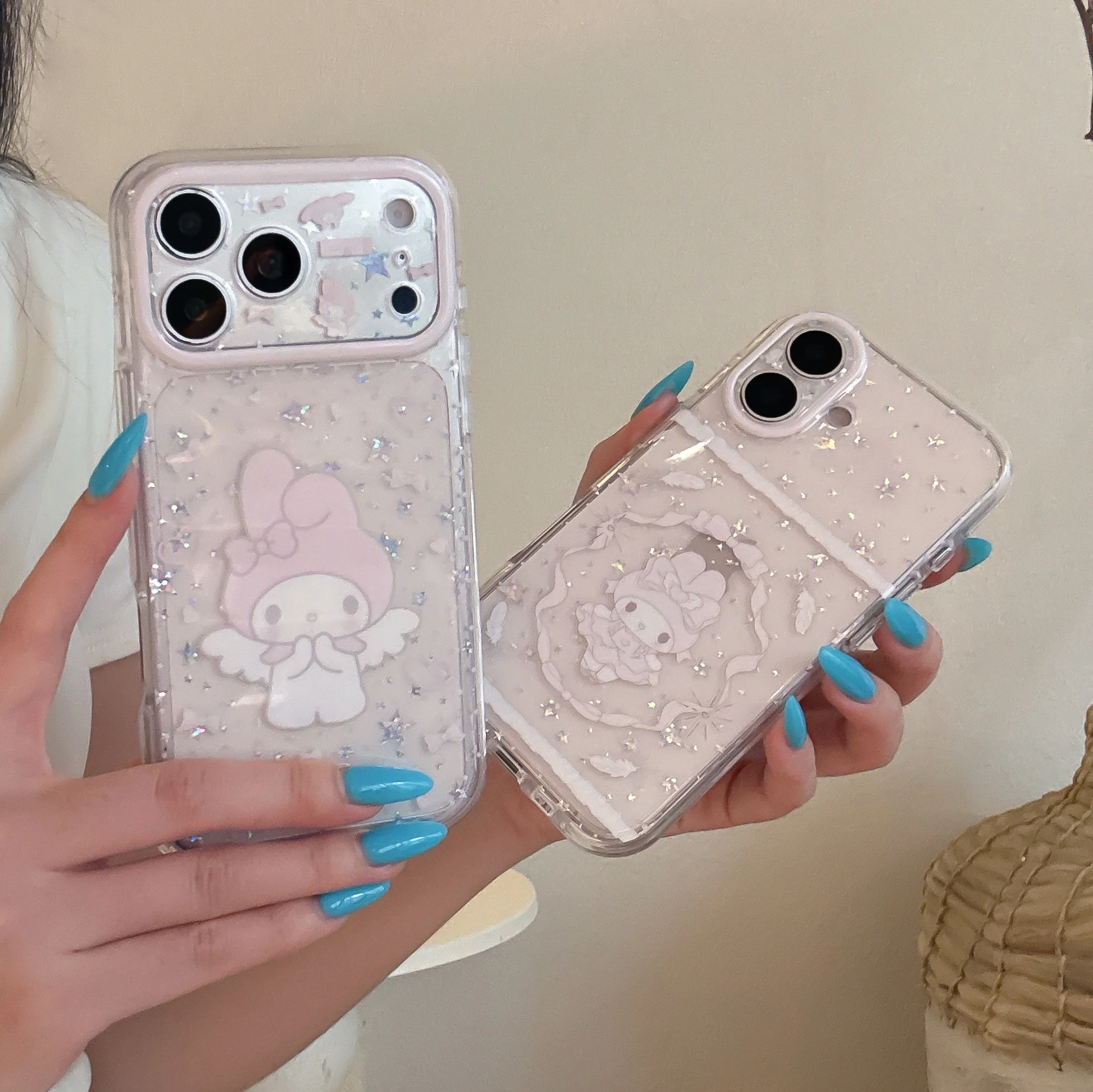 Cute Cartoon Y2K My Melody Mobile Phone Case for IPhone 17 Pro Max 17 Pro 16 Pro Max 17 16 15 Pro Max Phone Case view 2