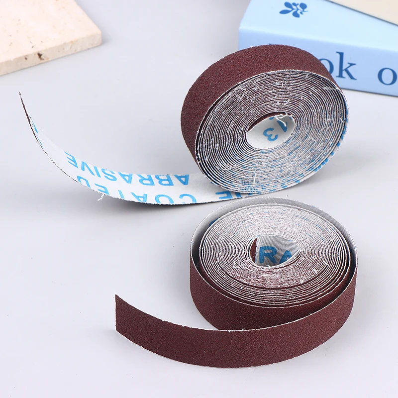 1inch Emery Cloth Rolls, Continuous Sandpaper Suitable For Wood Sanding, Metal Polishing, Car Detailing