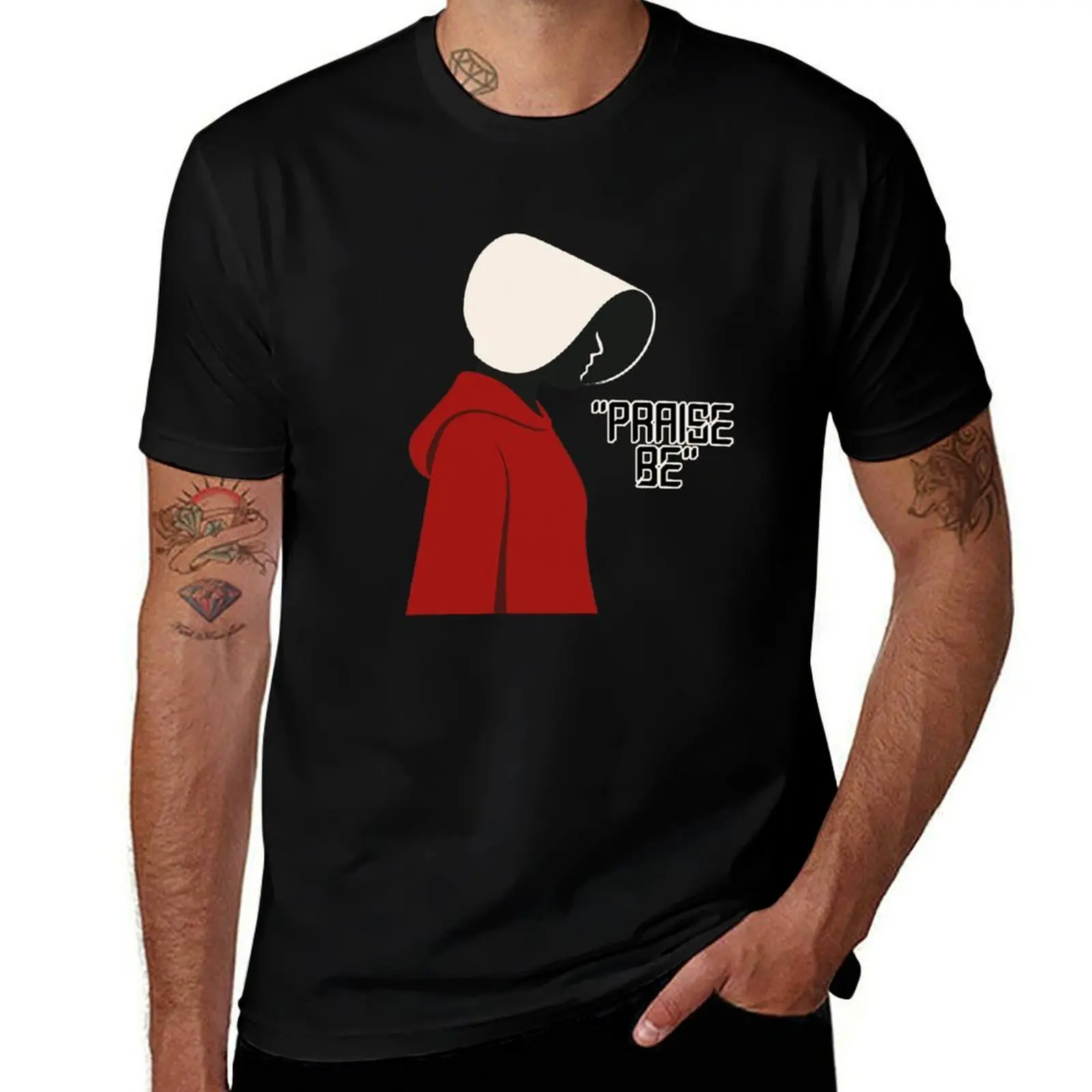 

Handmaid's Tale Parody – Praise Be v1 T-Shirt blacks cheap stuff Clothing graphic shirts heavyweight t shirts for men