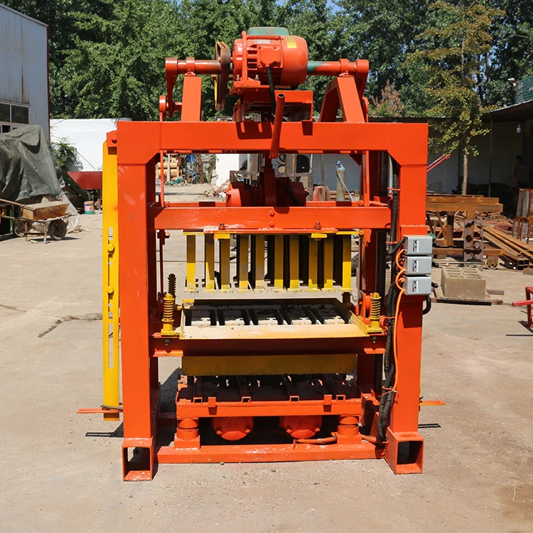 Manual Concrete Brick Machine High Efficiency Mobile Brick Making Machine No Pallet Needed for Hollow Block Production