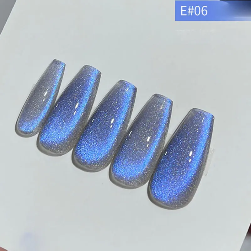 10ml 9D Laser Cat Magnetic Gel Nail Polish Diamond Glitter Cat Eye Gel Soak Off UV LED Nail Varnish UV Gel