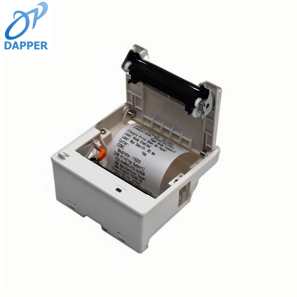 Auto Cutter Panel Printer Module 58mm Thermal Receipt Printer Label Printing Machine with USB+Serial