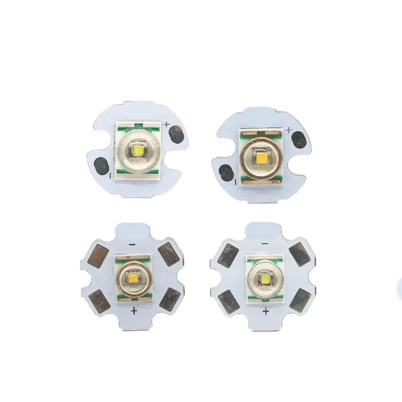 High Power 5W 7090 LED Emitter Diode WHITE Neutral Warm White Flashlight Diode With 16mm 20mm PCB