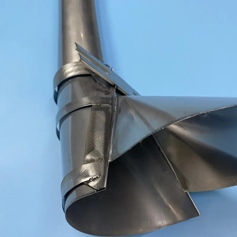 Vertical automatic packaging machine accessories bag maker, shaper three-side seal four-side seal back seal hopper feeding hoppe