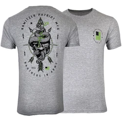 Spirit of Valor - Brothers in Arms Military Grunt T-Shirt 100% Cotton O-Neck Summer Short Sleeve Casual Mens T-shirt Size S-3XL