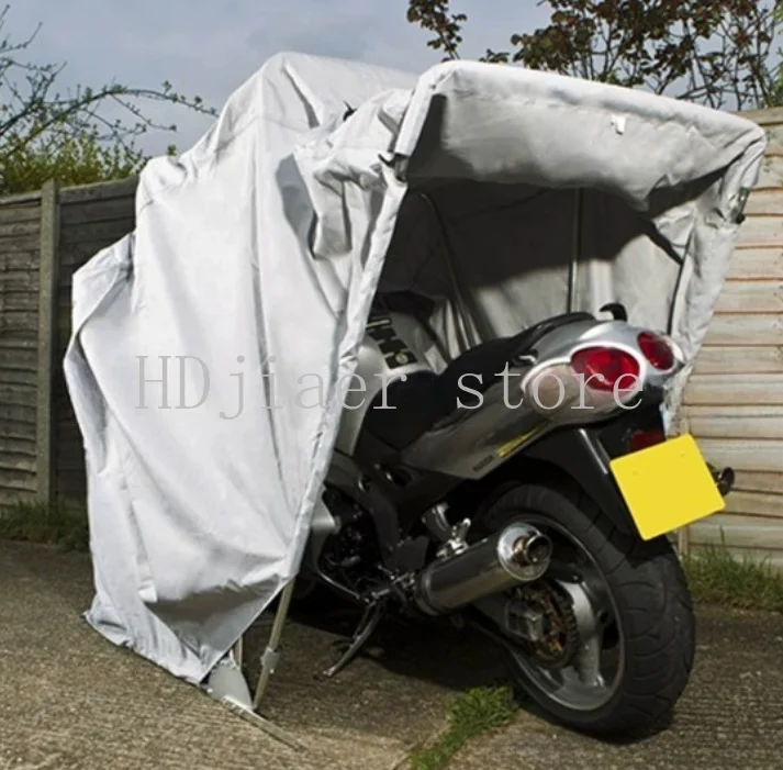 

Motorcycle Cover Waterproof Heavy Duty 420D Oxford - Sunshade, Motorcycle Shelter/Garage, Motorbike Storage Raincoat Tent