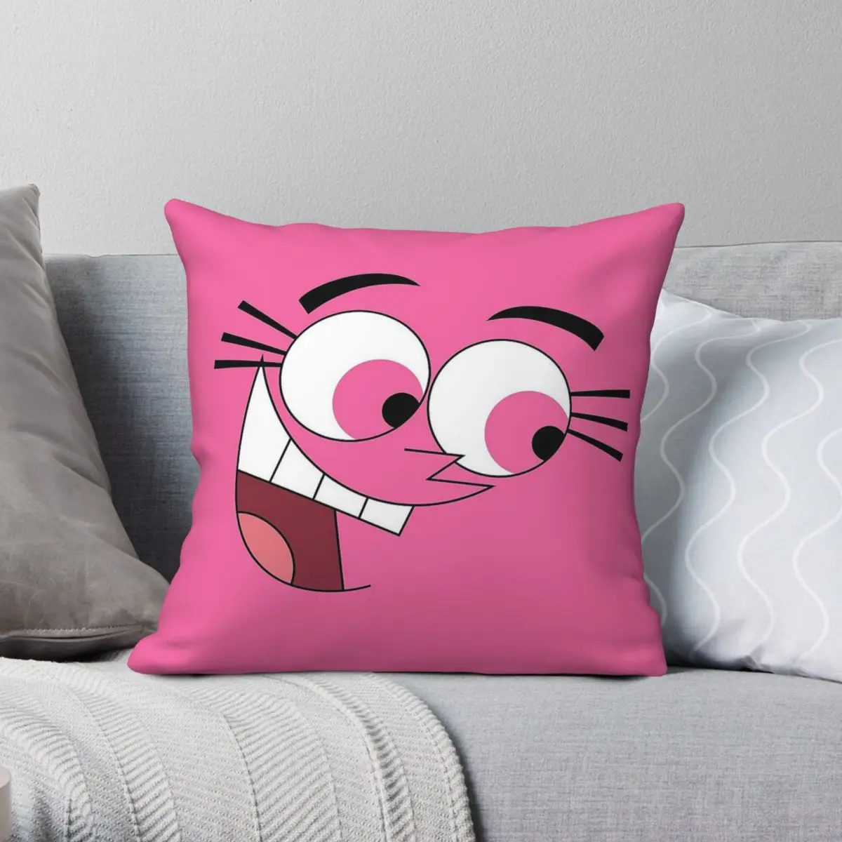 

Fairly Oddparents Wanda Square Pillowcase Polyester Linen Velvet Creative Zip Decorative Throw Pillow Case Sofa Cover Wholesale