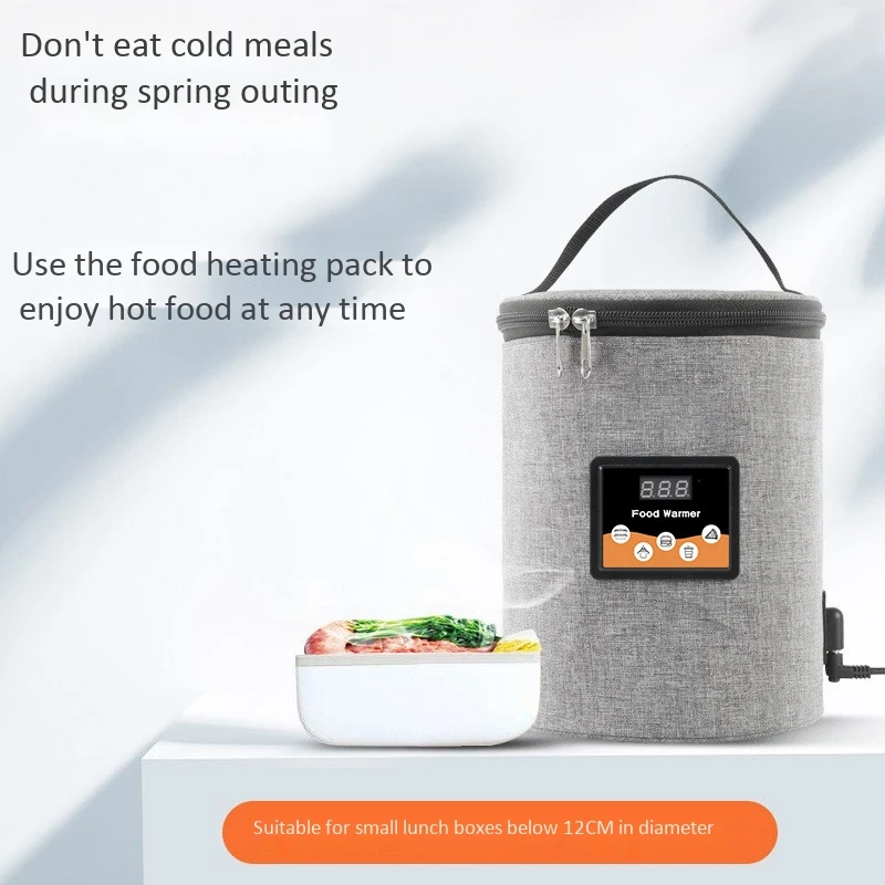 3.8L Car Bottle Warmer Baby Feeding Milk Heating Bag Travel Hang Bag Food Warmer With LCD Display Smart Thermostat