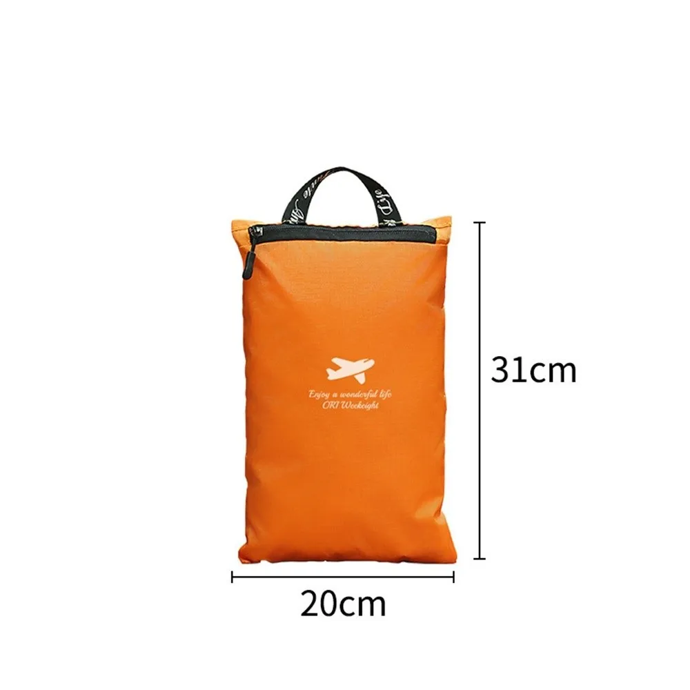 New Foldable Waterproof Storage Bag Roll Top Lightweight Roll Top Dry Bag Waterproof Collapsible Packing Organizer Travel Use