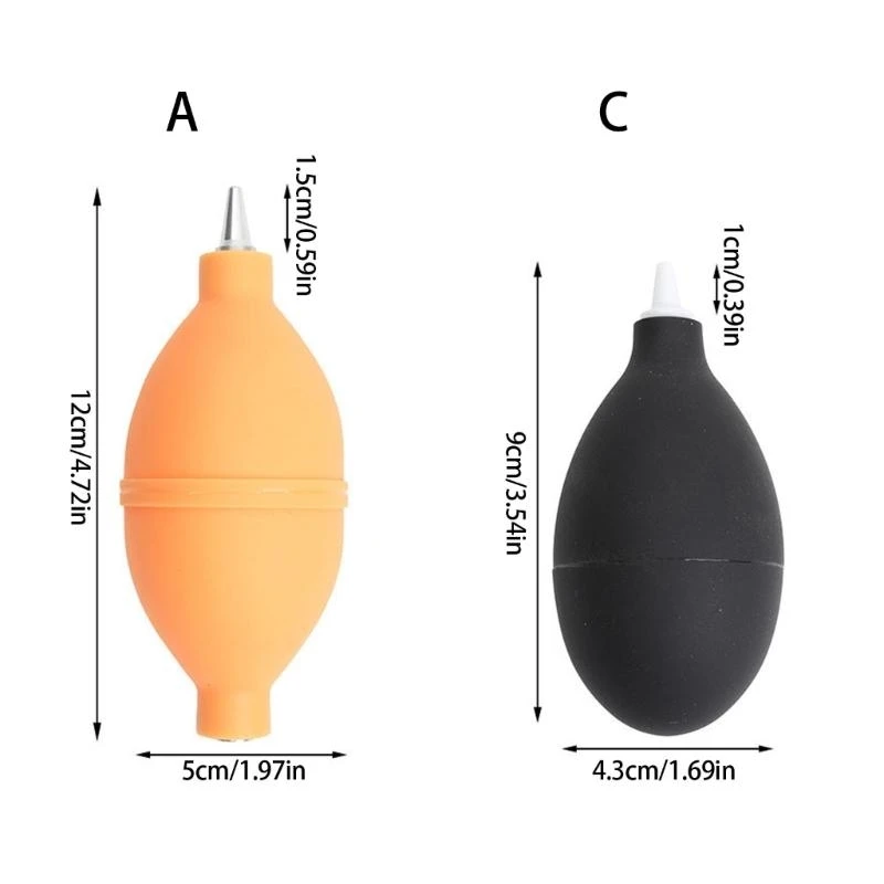 소형 실리콘 카메라 렌즈 스마트 폰을위한 먼지 송풍기 사진 및 전문 장비 유지 보수 .066a