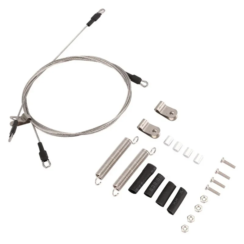 1/10 Scale RC Car Modified Steel Rope for Traxxas TRX-4 Axial SCX10 D90 D110 Crawler - Replacement Part for Enhanced Durability