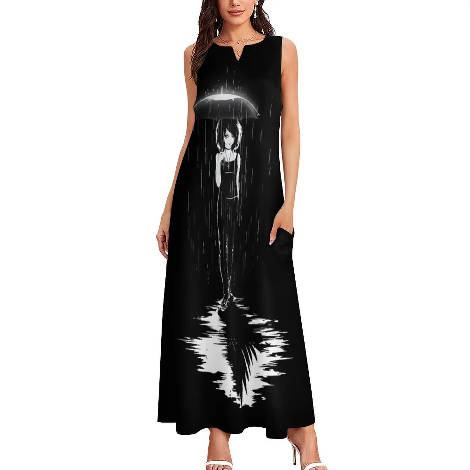 Death Wish Long Dress Long veiled dresses beach dresses sensual sexy dress for women dress korean style