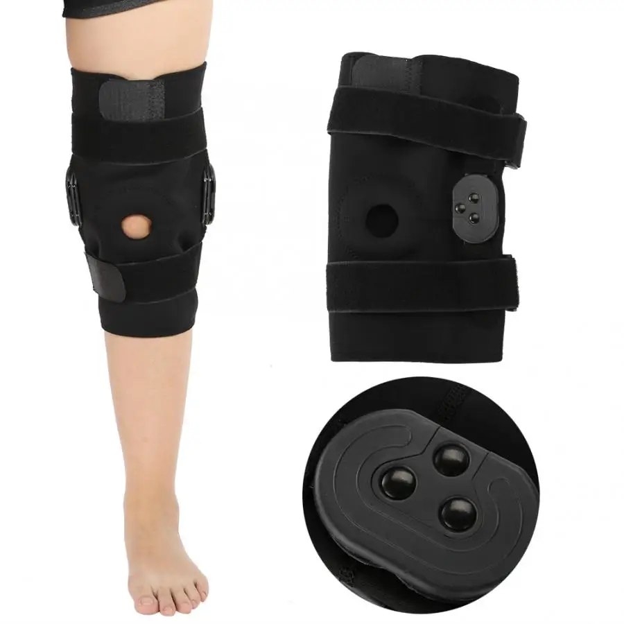 Support Belt Knee Brace Orthopedic Post Open Support Patella Adjustable Knee Stabilizer Pad Orthosis Splint Wrap Guard Knee Pads