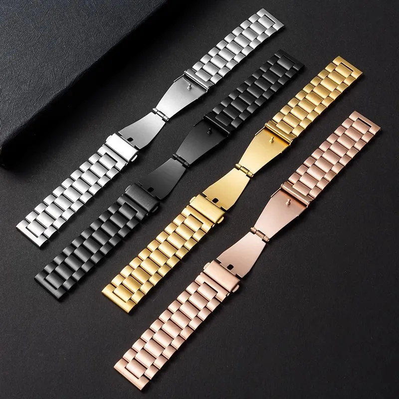 Steel Strap For Xiaomi Watch Color Watchband Bracelet Stainless Steel 22mm Watch Band Mi Watch Color Metal Wristband Correa Belt