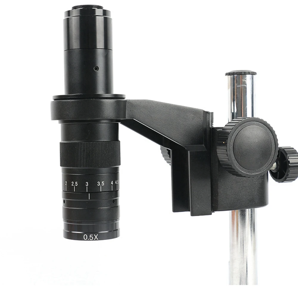 

New Professional Monocular Microscope Auxiliary Objective Barlow Lens 0.5X Install Thread 42mm for 10A 120X 180X 300X