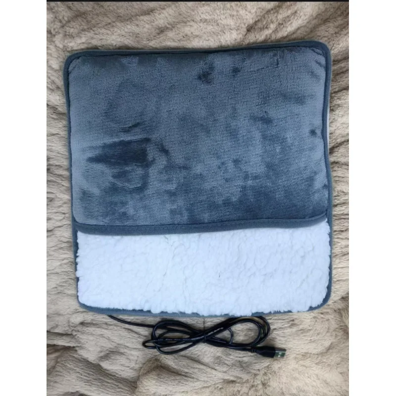 Electric Foot Warmer USB Charge Constant Temperature Heating Pad For Body Foot Warm Heater Soft Plush Washable Foot Warming Mat