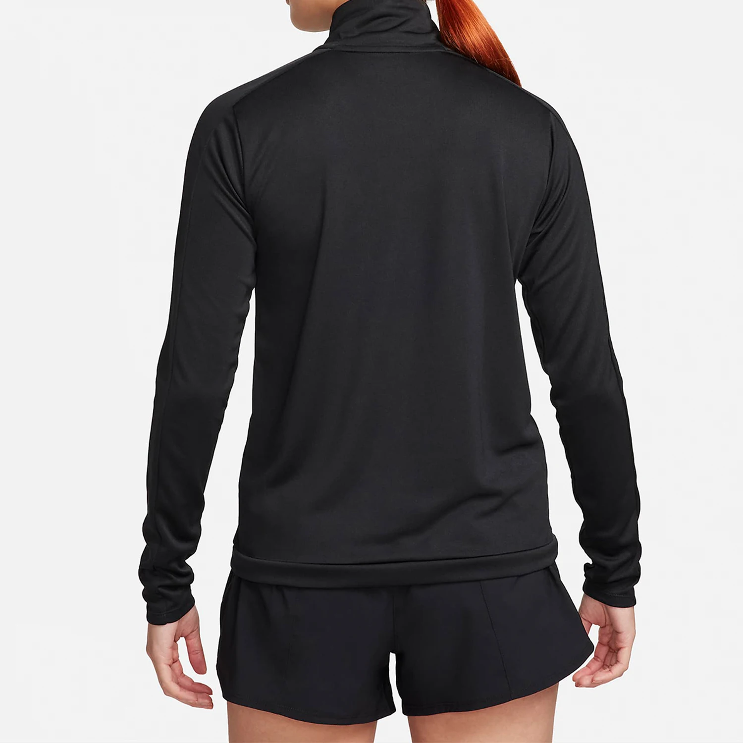 Nike genuíno novo feminino corrida treinamento fitness manga longa camiseta FB4688-010