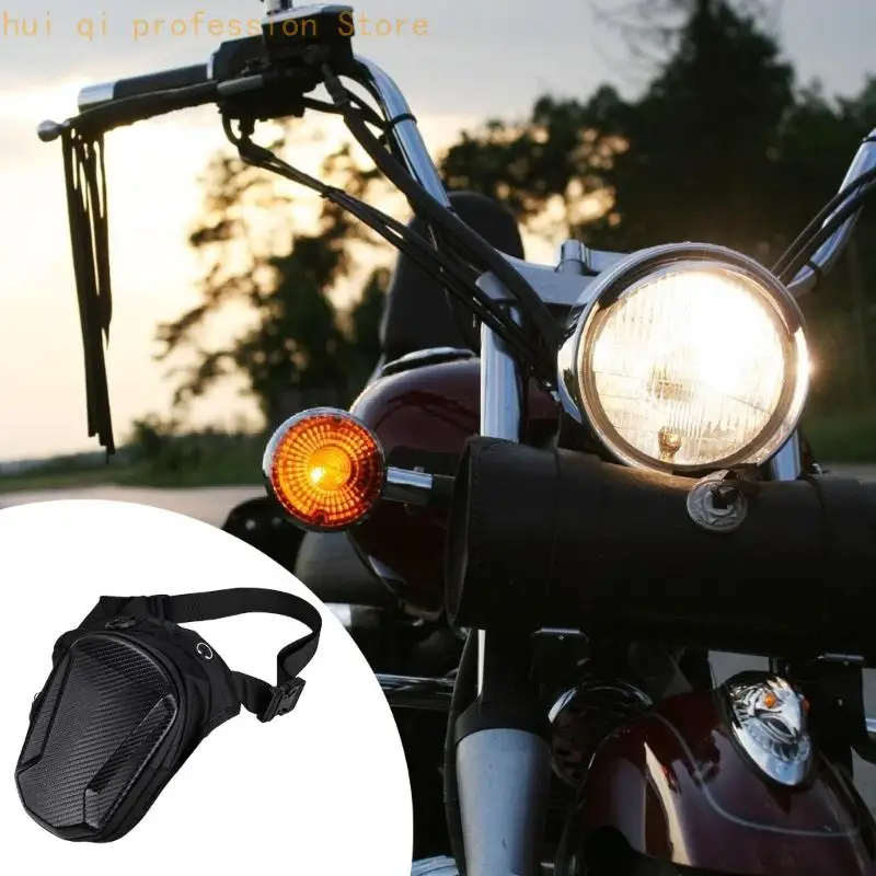 Hartschalen-Utility-Tasche, Motorrad-Beintasche für den täglichen Transport, Telefon, Schlüssel, Karten H8WE – Detail 9