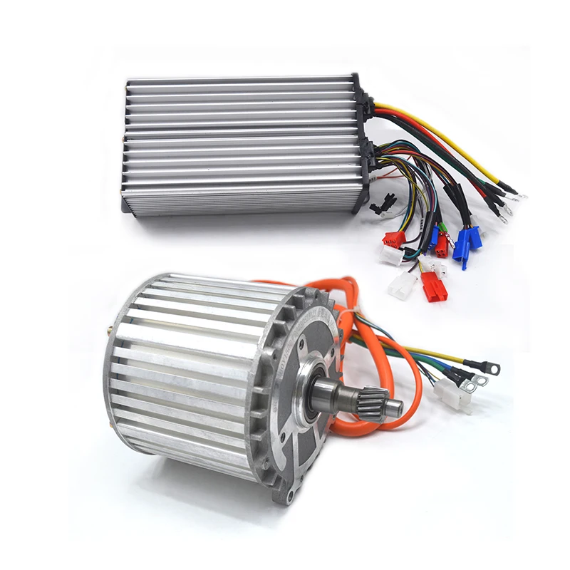 

Jusong electric tricycle and four-wheeler DC brushless motor PMSM60V, 48V, 72V, 1500W high-speed 4000 RPM controller