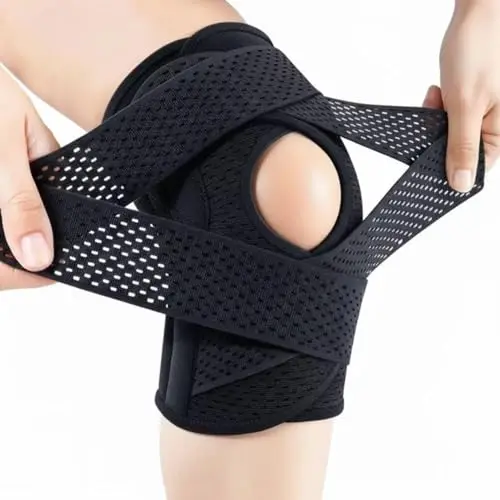 

Bareform Meniscus Brace Original,Knee Brace with Side Stabilizers for Meniscus Tear, Breathable Compression Knee Support for Kne