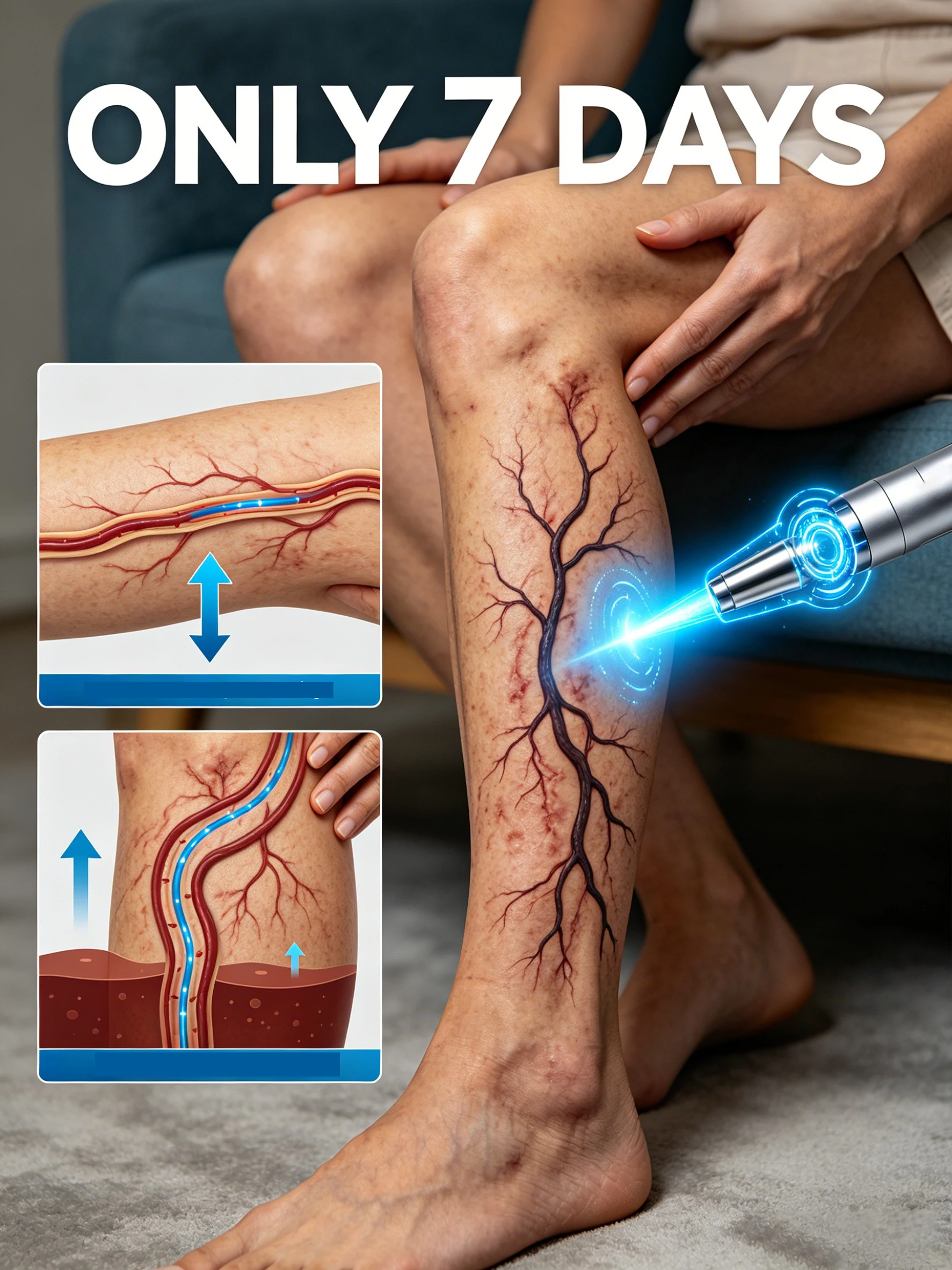 

Eliminates varicose veins and relieves dilated vasculitis in the legs, suitable for all ages.