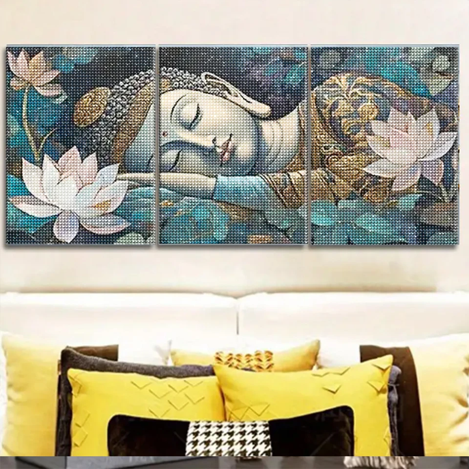 Lotus Uyuyan Buda Elmas Boyama - Luxury Bags Europe incelemesi ve fiyatı