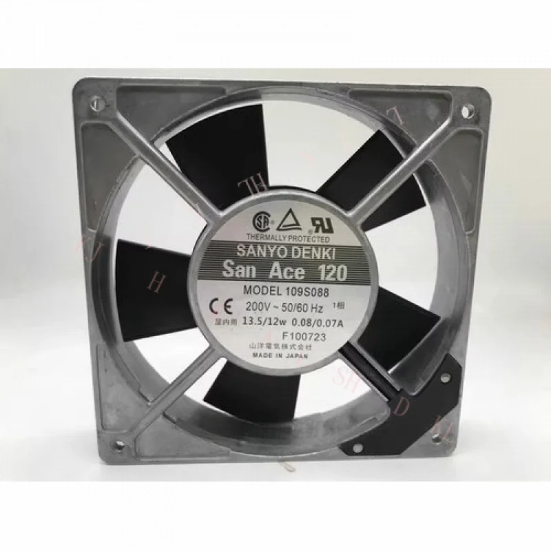 

N NEW FOR Sanyo 109S088 200V 13.5/12W 12CM12025 Cooling Fan