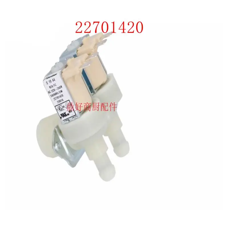 Ice maker spare parts Ice maker double head solenoid valve inlet valve W29 FC 22701420 AC220V S19 44