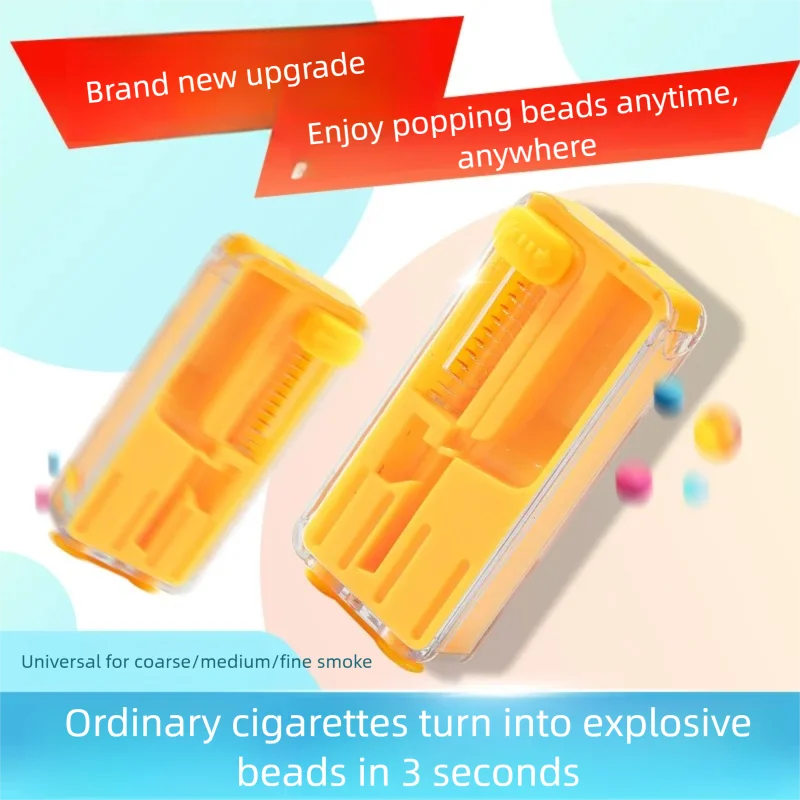 Cigarette Holder Pop-up Box To Add Pop-up Beads DIY Installation Filling Tool Box for Both Thick and Thin Cigarettes