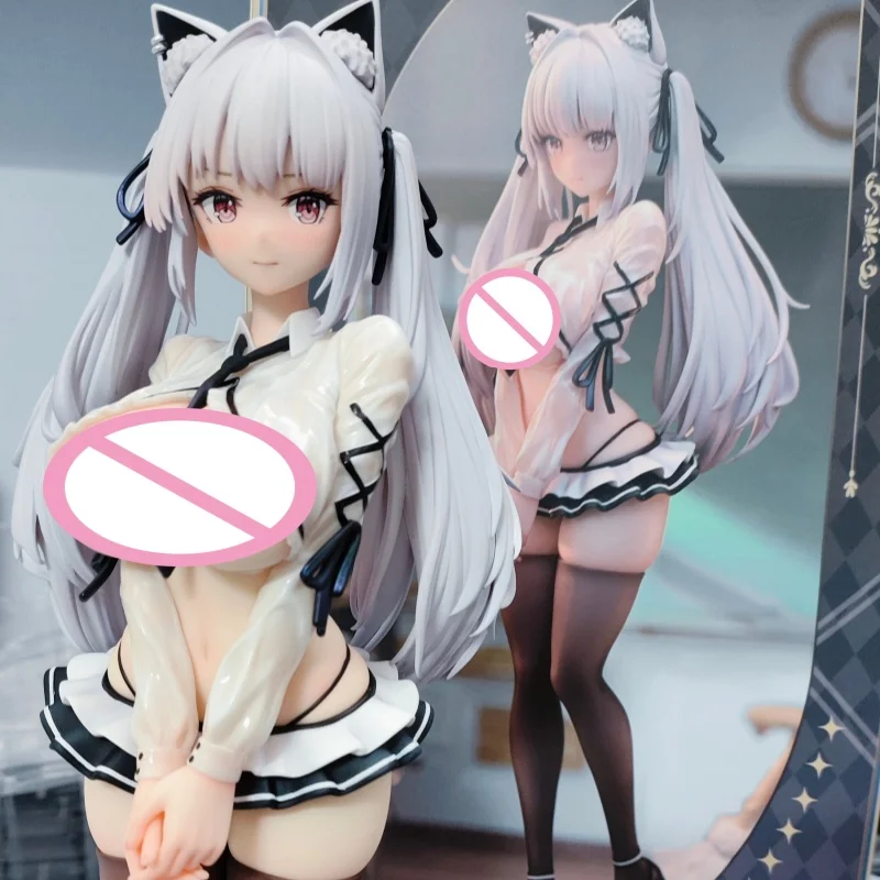 Gorąca Oryginalna Siki Anim Alvina-Chan Wet Ver. Figurka akcji PVC 1/7 Anime Model Zabawki Kolekcjonerskie Lalka Prezent Zabawka