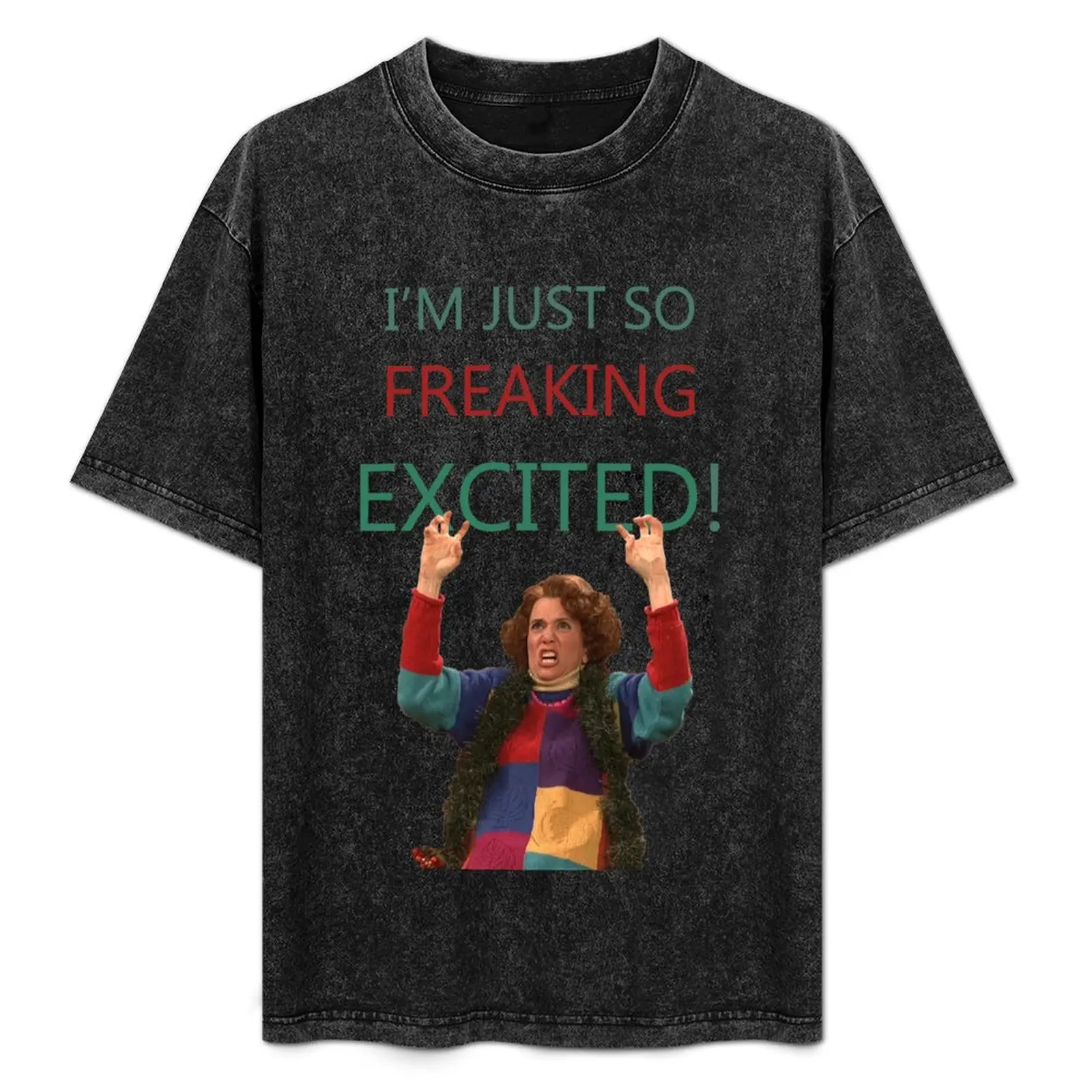 Kristen Wiig: I'm just so freaking excited! T-Shirt designer shirts quick-drying fitted t shirts for men