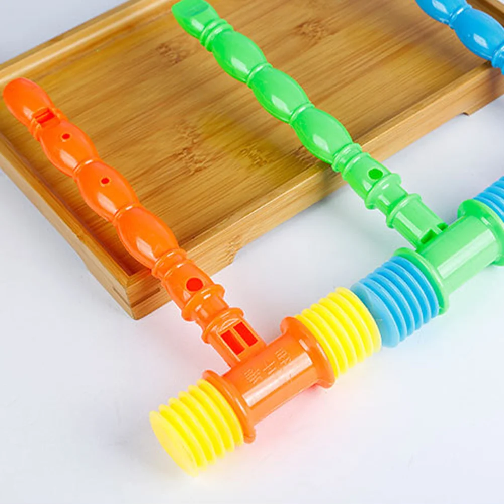 8 Pcs Flute Hammer Music Toys Small Hitting Kids Set Delicate Mallet Pvc Plastic Mini Child