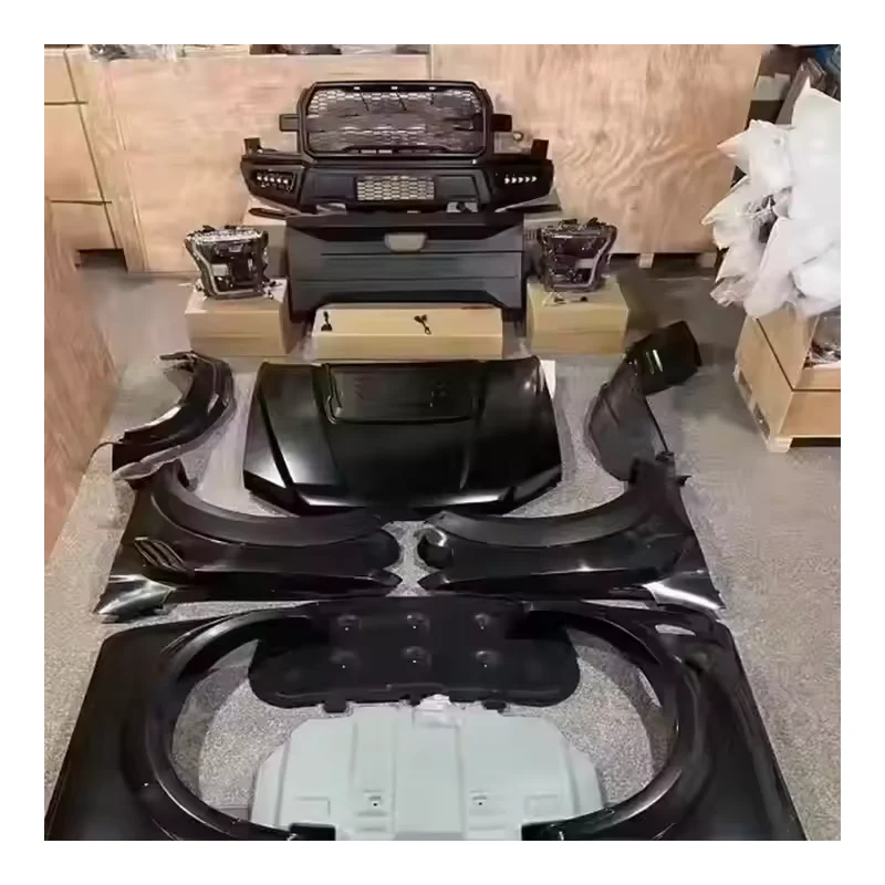 

Комплект кузова для обновления EVEREST F150 Raptor. Комплект передней панели с белой фарами