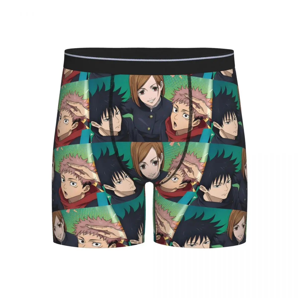 

Long Boxer Underpants Shorts Megumi Besto Friendo Jujutsu Kaisen Sukuna Anime Panties Men Soft Underwear for Homme Man Gifts