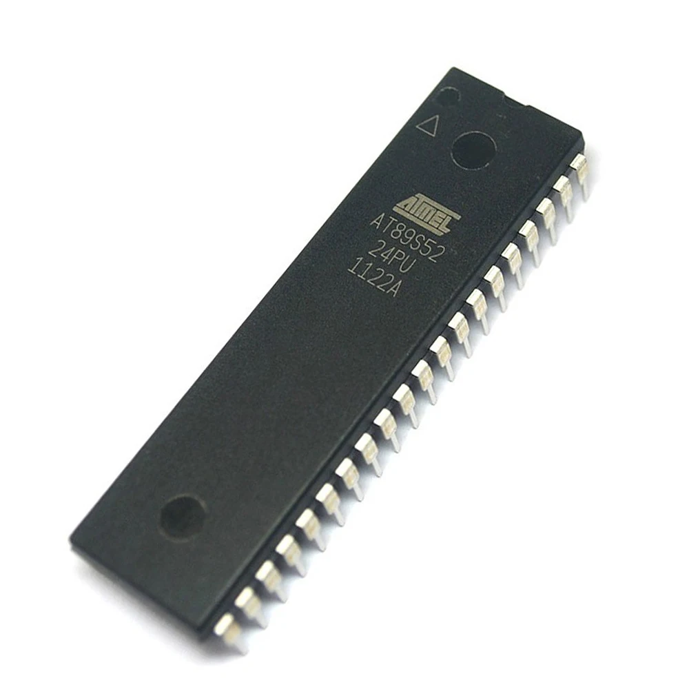 AT89S52 AT89S52-24PU IC Chips Atmel Microcontroller DIP-40 Original Integrated Circuit