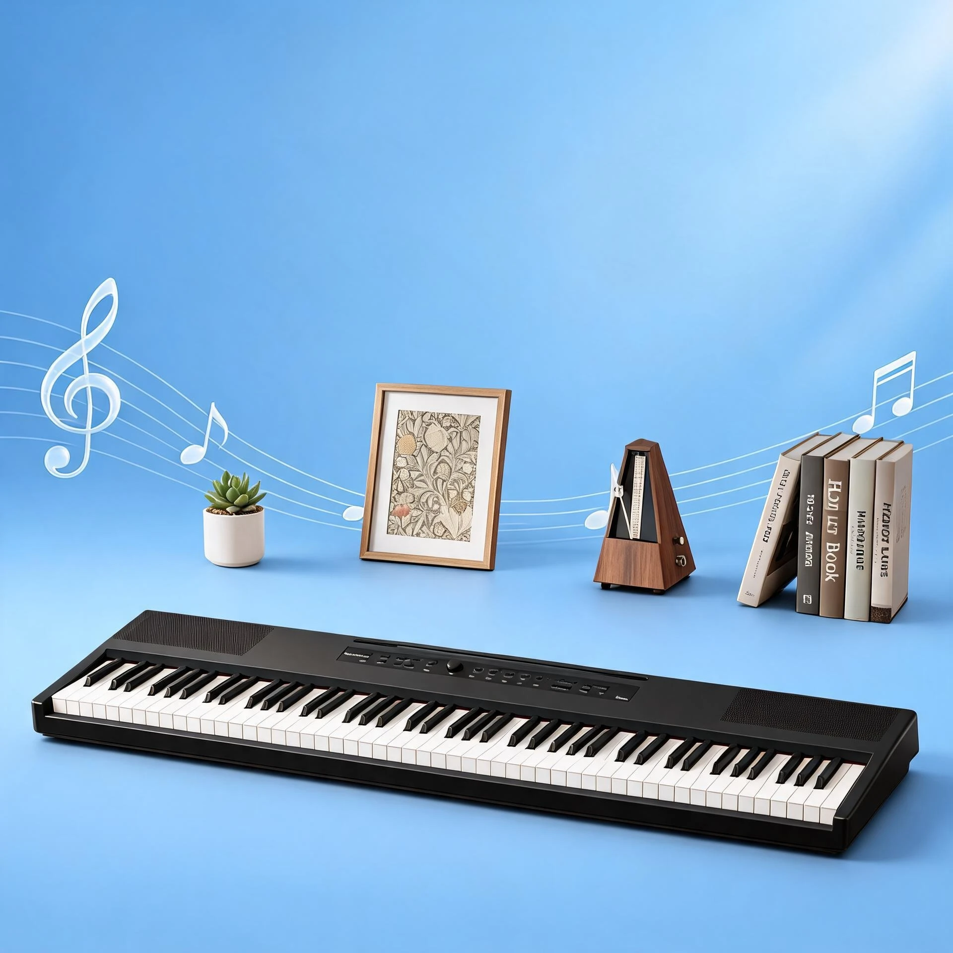 88-key Heavy Hammer Electronic Piano 64 Polyphonic Professional Performance Teaching Piano