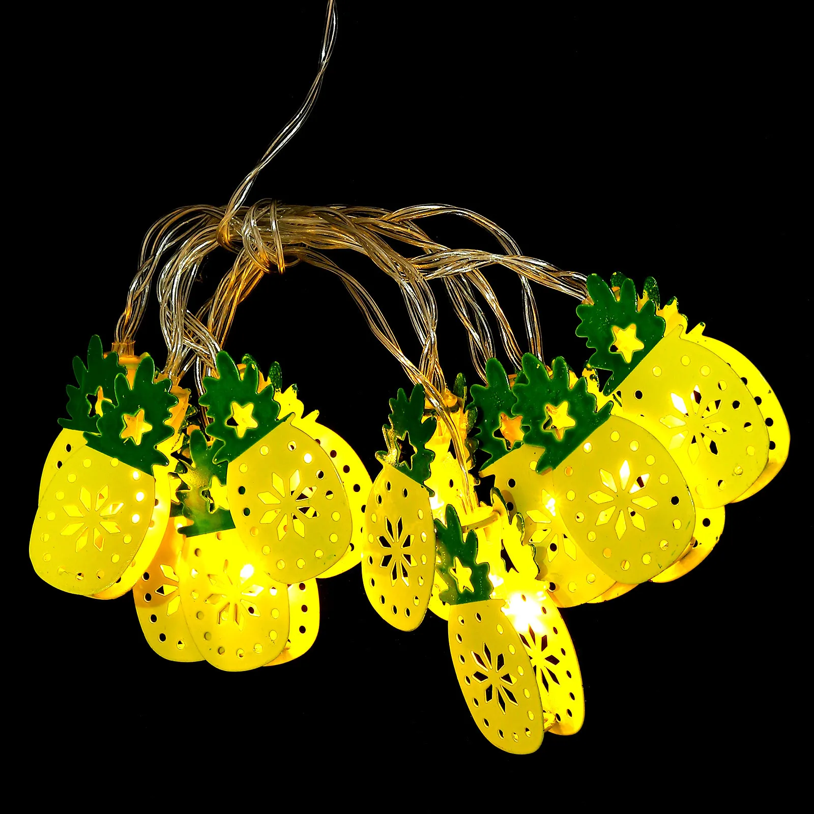 

1.5m LED Pineapple String Lights 10 Fairy Light for Bedroom Living Room Holiday Party Decoration Indoor Outdoor Christmas