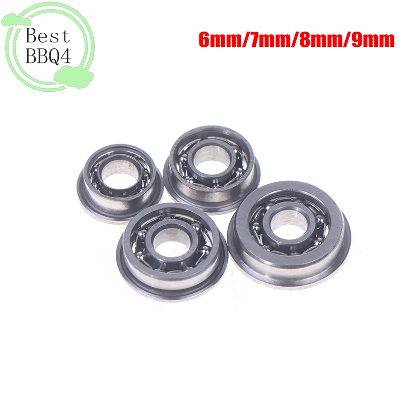 

(BBQ4)6Pcs High Speed Stainless Steel 6MM 7MM 8MM 9MM High Precision Ball Bearing For AEG Gearbox