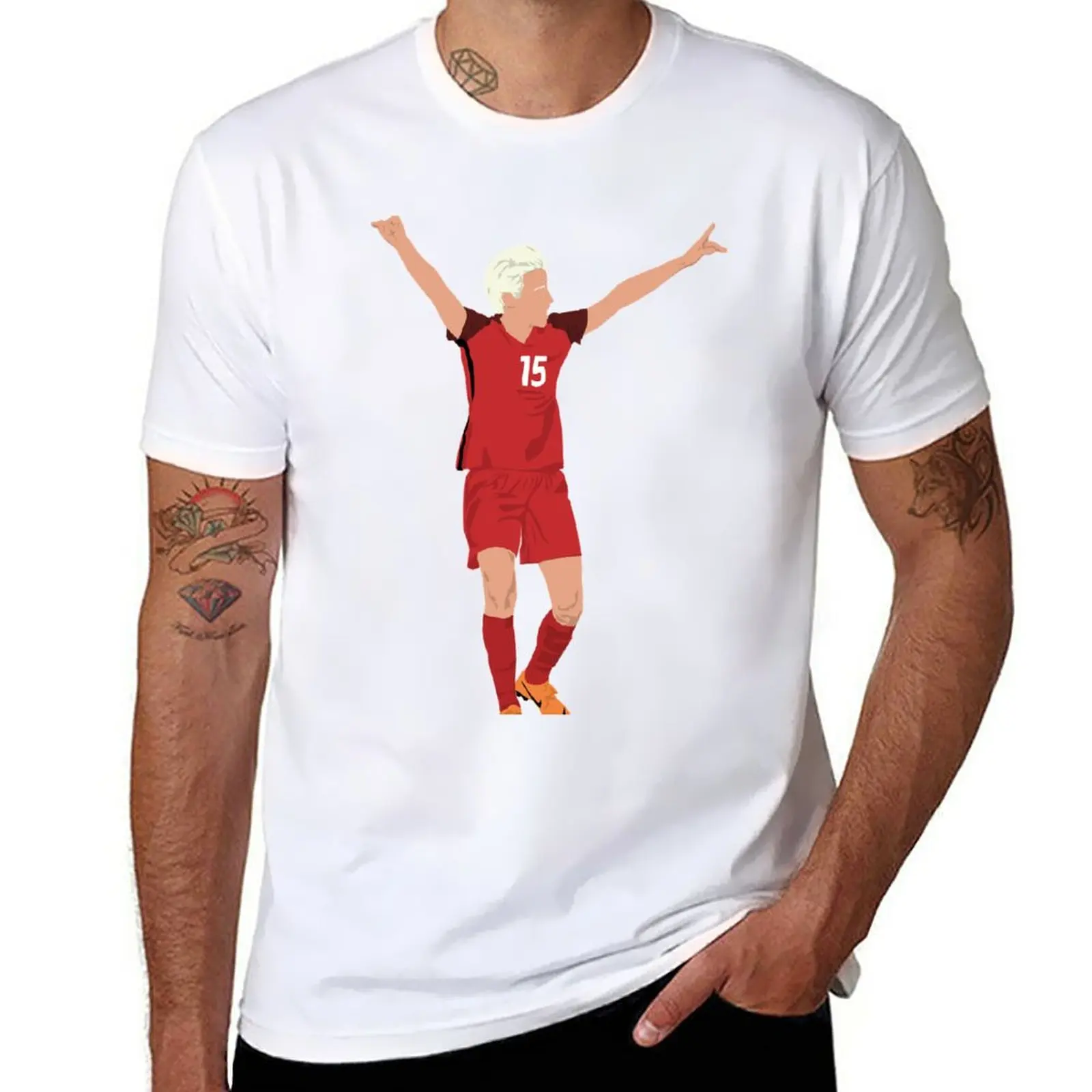 New Megan Rapinoe T-Shirt Blouse sweat shirts Short sleeve tee boys white t shirts plain t shirts men