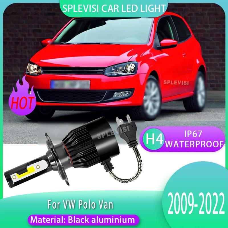 

High Performance 6000K LED Bulbs, Superior Beam Pattern For VW Polo Van 2009-2022 2010 2011 2012 2013 2014 2015 2016 2017