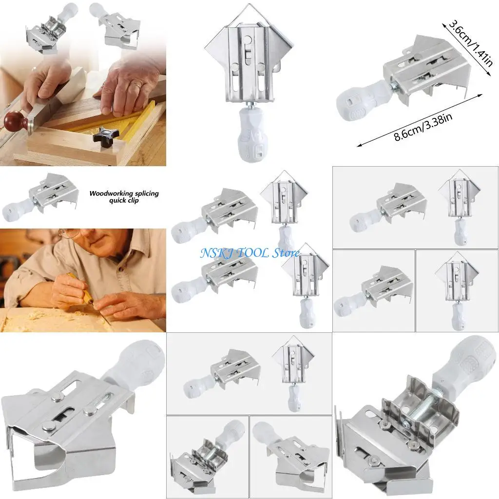 

L8RC Woodcraft Enthusiasts Essential Joining Quick Clamps For Various Projects