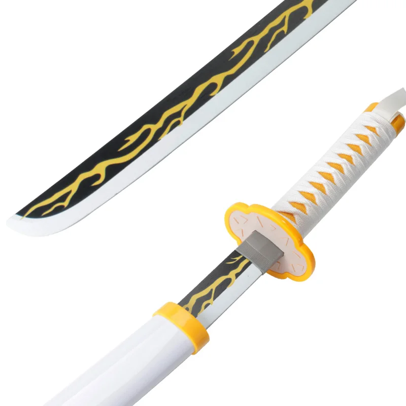 23,6 in/60 cm houten speelgoedzwaard cosplay rekwisieten originele anime-patronen Halloween- en kerstcadeaus