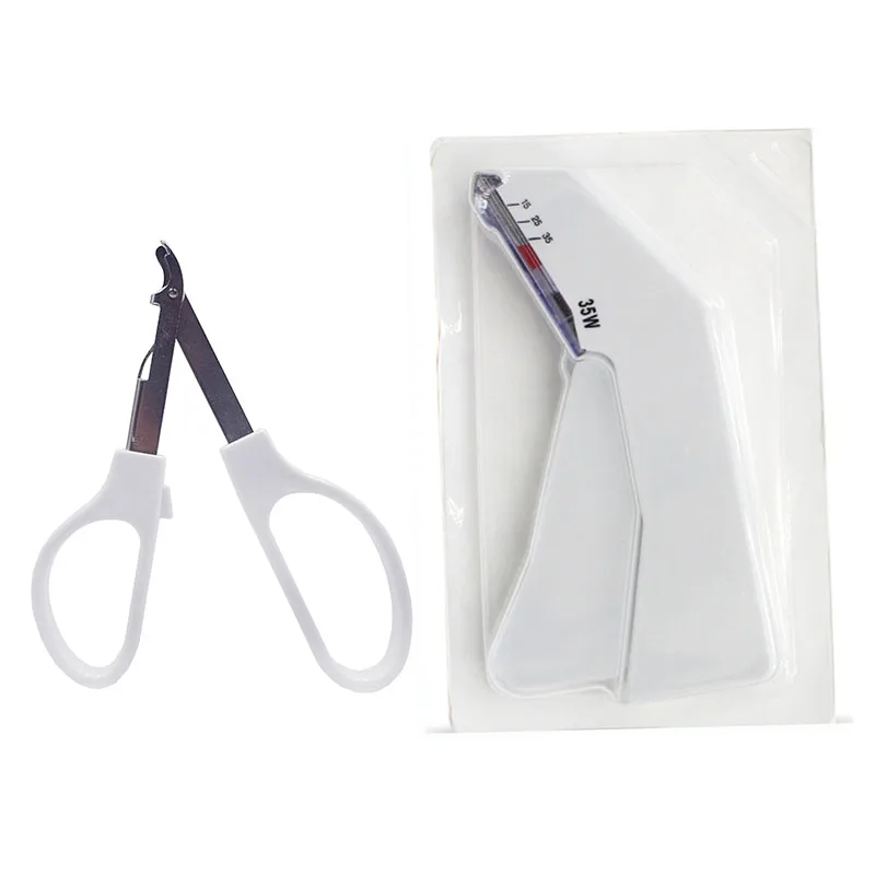 

Medical Sterile Surgery Skin Stitching Set 35W Skin Stapler and Nail Puller Suitable For Superficial Skin Suture and Nail Remove