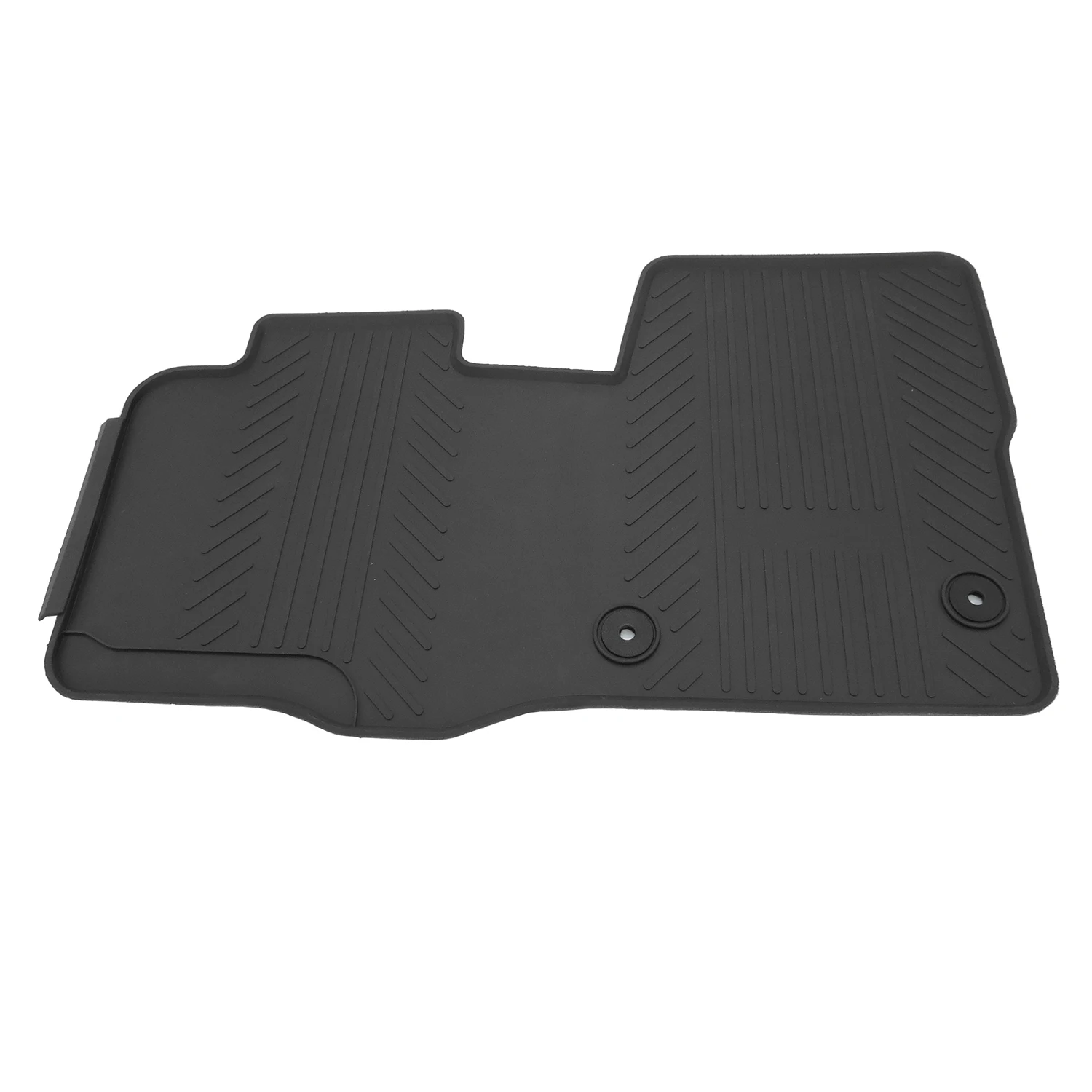 Front Rubber Floor Mats Set For Ford Transit Mk8 2014- 2019 Mk9 2020- Custom 2012 - 2023 Manual Gearbox ONLY RHD 2047030