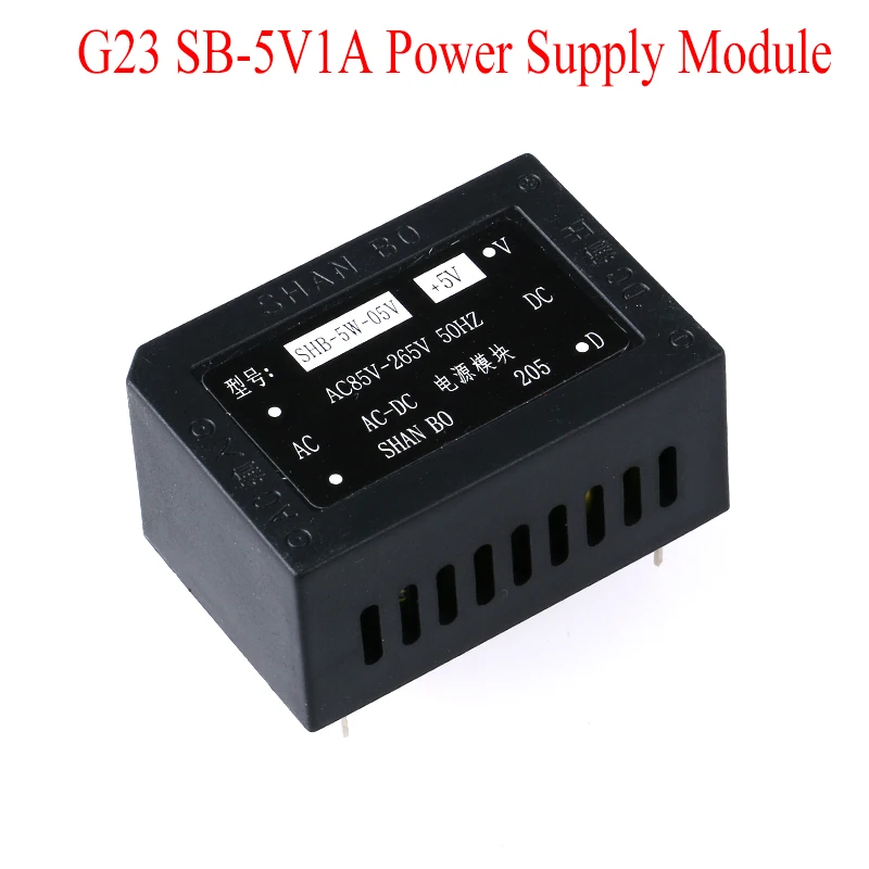 G23 SB-5V1A Power Supply Module AC-DC SHB-5W-05V+5V AC85V-265V 50HZ