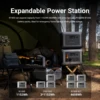 Allpowers-ポータブル発電所バッテリー、b1000 1152wh lifepo4バッテリー1152wh、屋外用ソーラー発電機付き追加バッテリー 6